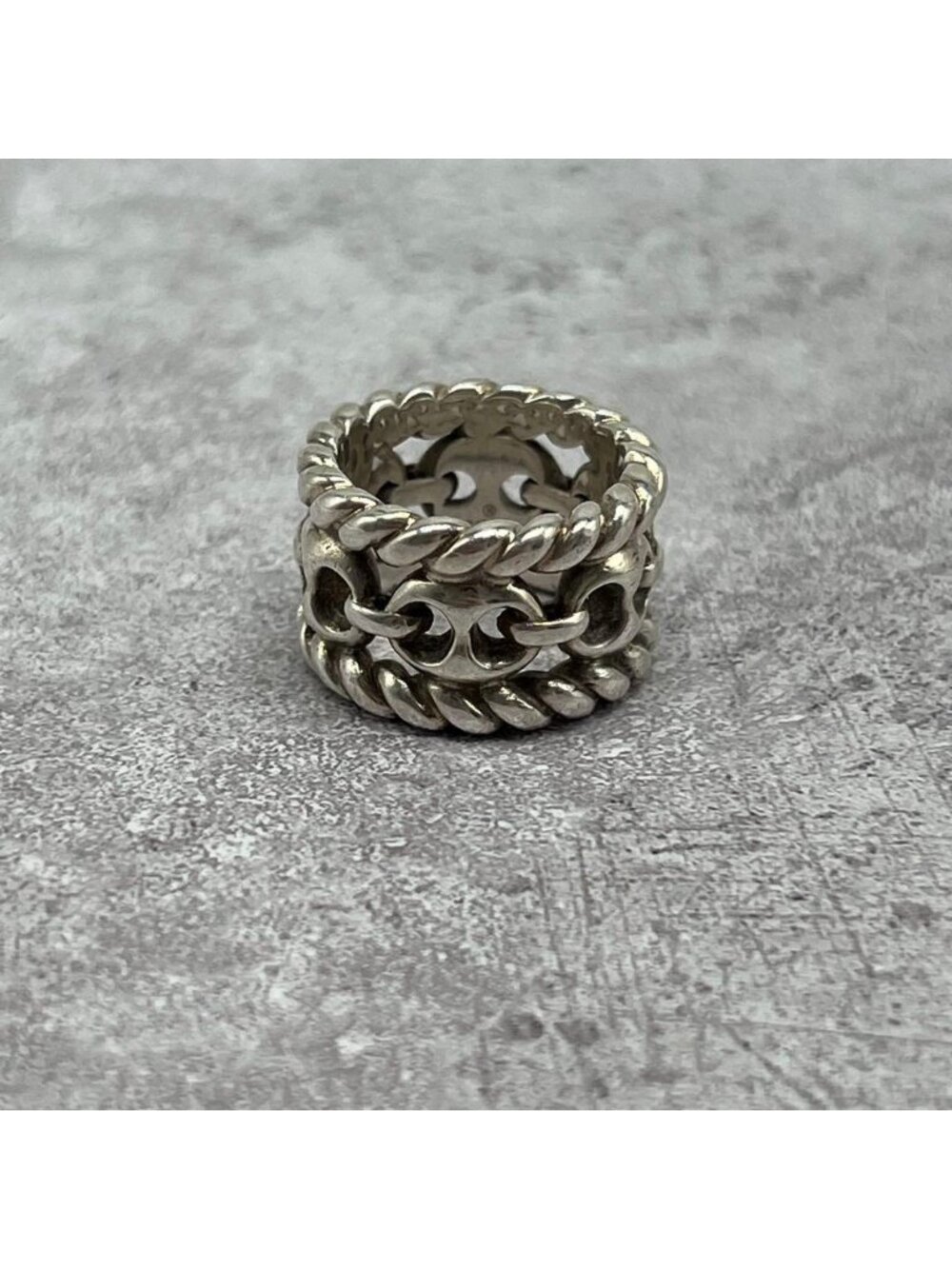 Gucci Marina Chain Wide Ring